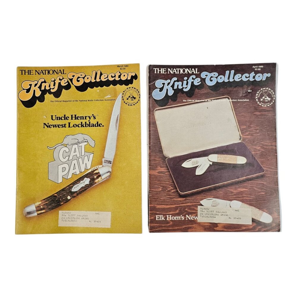 National Knife Collector 9 Magazines Mar - Sept Nov - Dec Vintage 1980 Editions - Picture 2 of 11